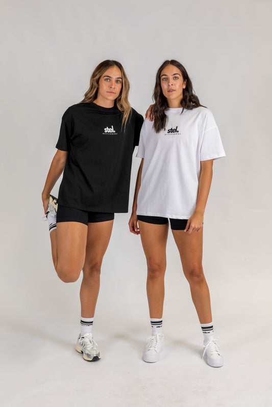 Bonnie Boyfriend Black Tee