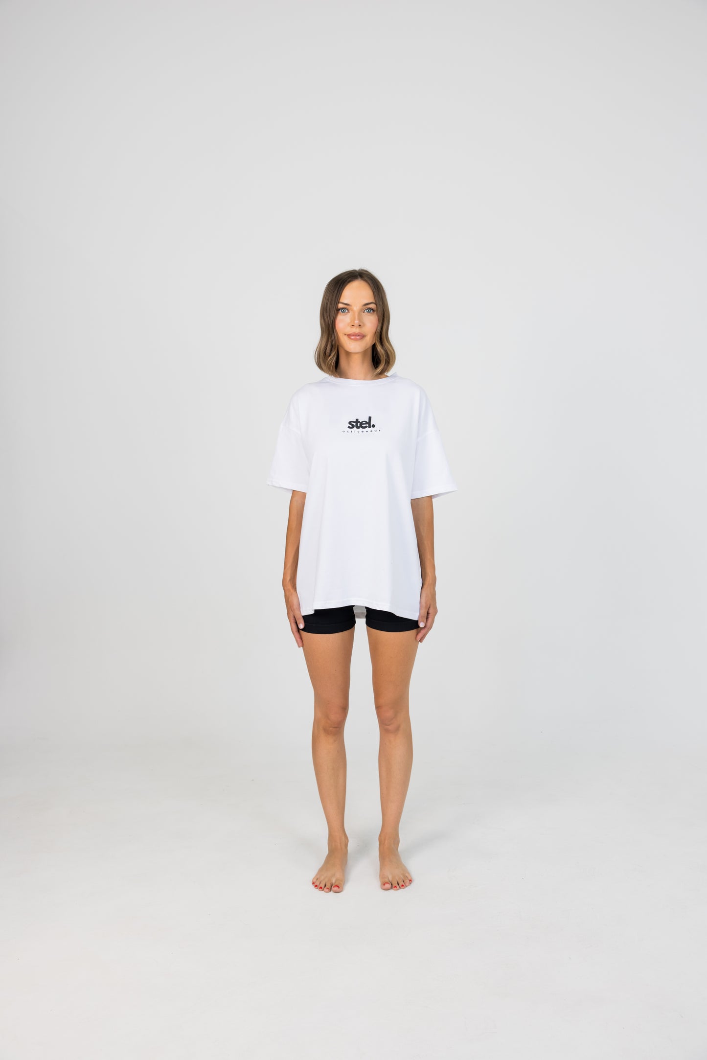Bonnie Boyfriend White Tee