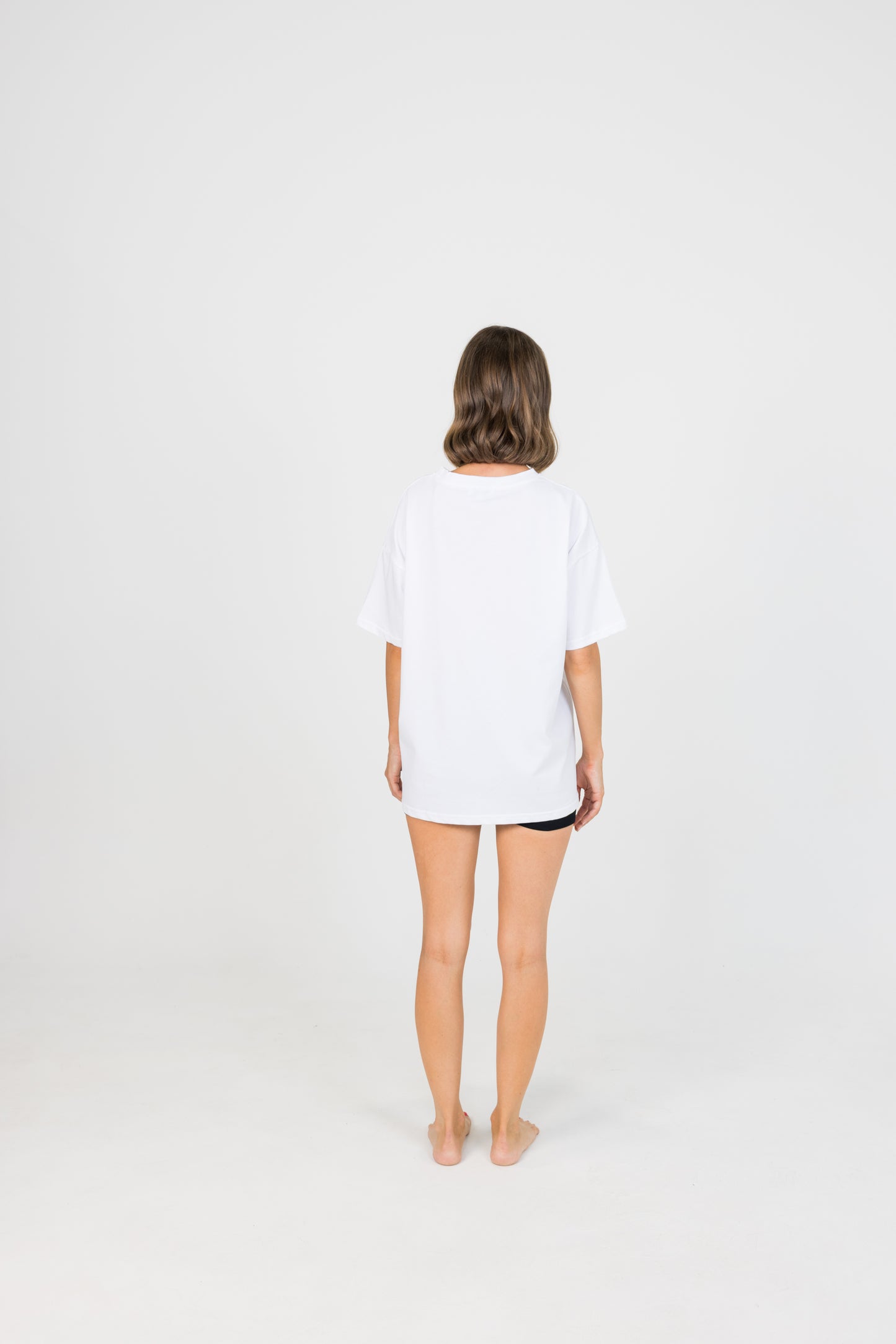 Bonnie Boyfriend White Tee